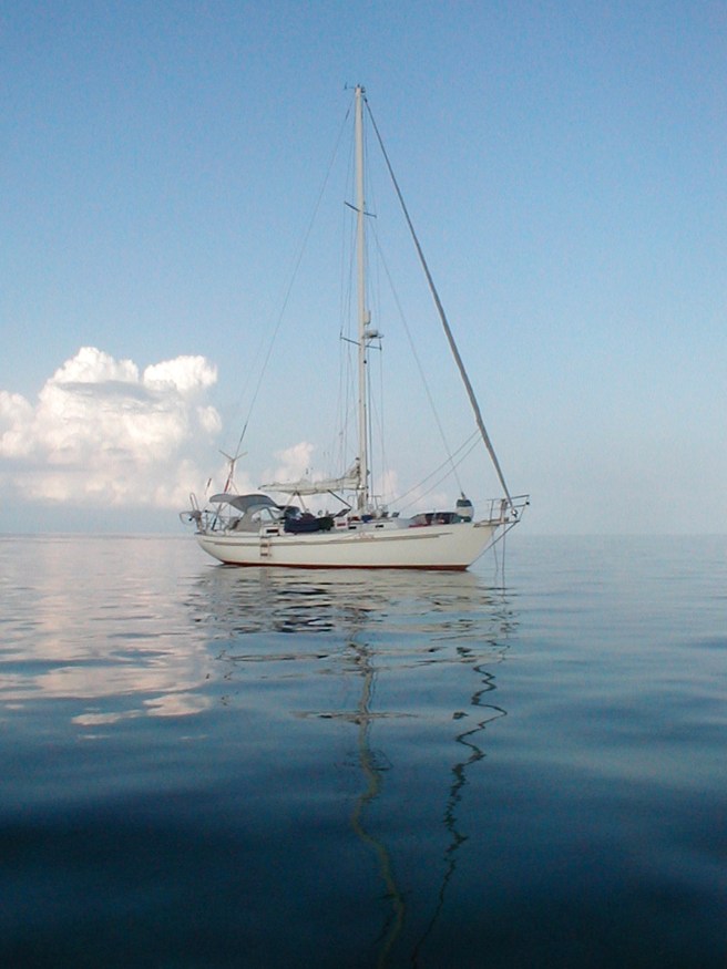 At anchor Great Inagua