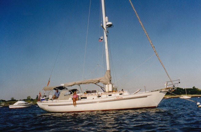 Statton Island: Getting ready for Hurricane Floyd