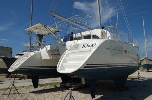 Mattina stripped and ready for hurricane season.