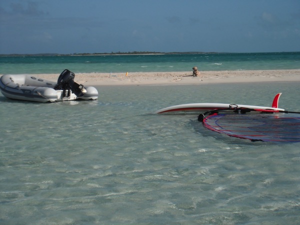 Sandbar for Windsurfing