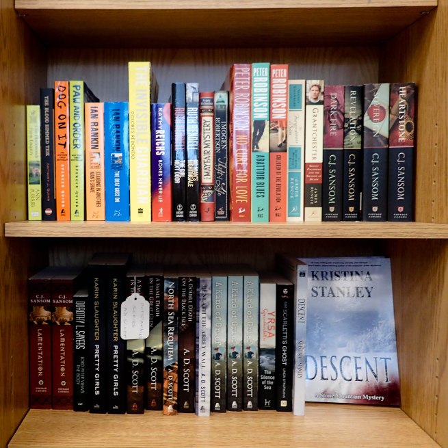 Descent On the Shelves at Books On Beechwood